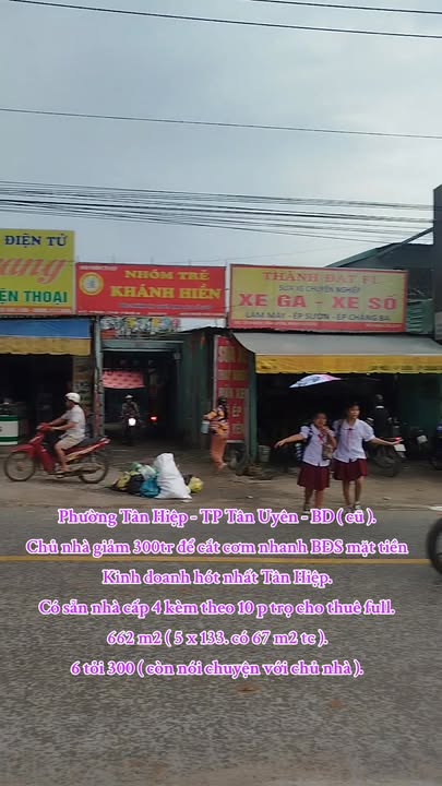 Bán gấp FrontHouse mặt tiền đường Tân Hiệp 662m² giá 6.3 tỷ - Đầu tư sinh lời ngay!