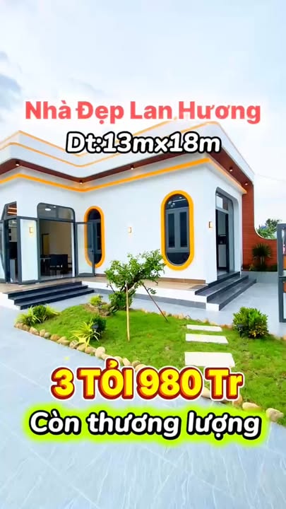 Nhà đẹp Long Trạch, Cần Đước 319m² giá 3.98 tỷ - Không gian sống như resort!