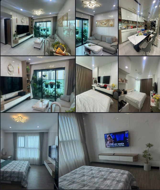 Căn hộ De La Sol Quận 4 3PN giá 40 triệu - Căn hộ full nội thất sang trọng!