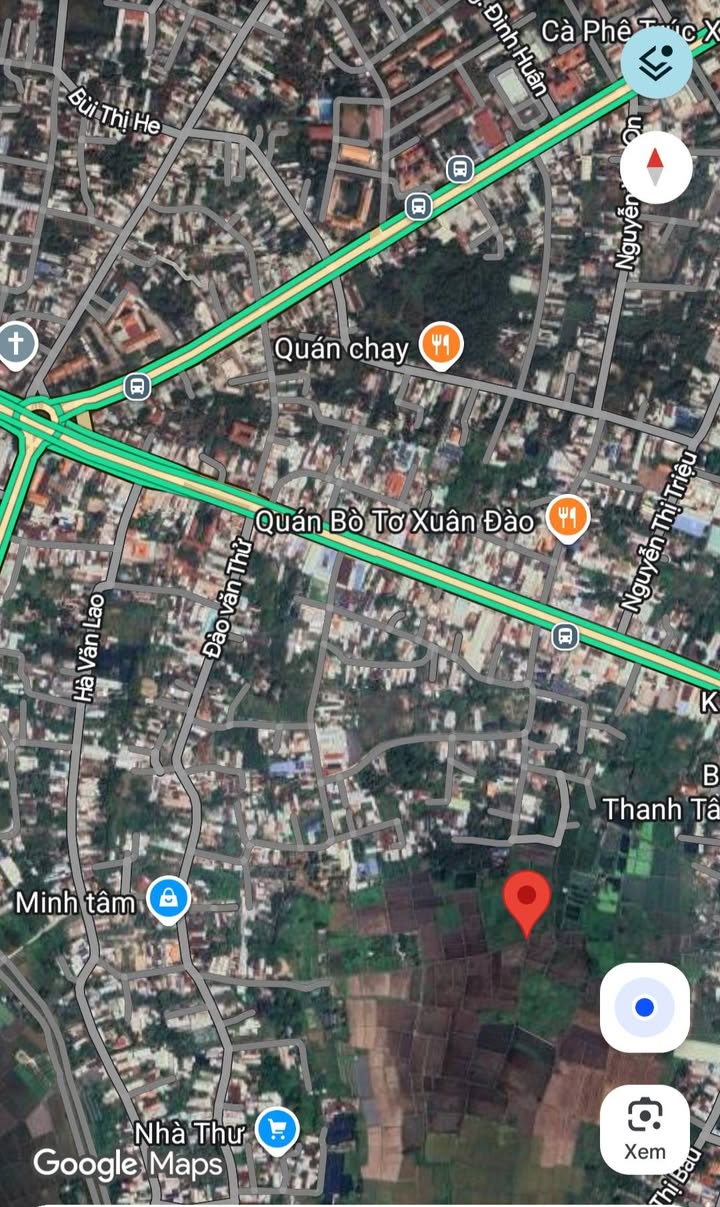 Đất lúa 1117m² xã Tân An Hội Củ Chi - Giá chỉ 1,34 tỷ VND, cơ hội đầu tư tốt!