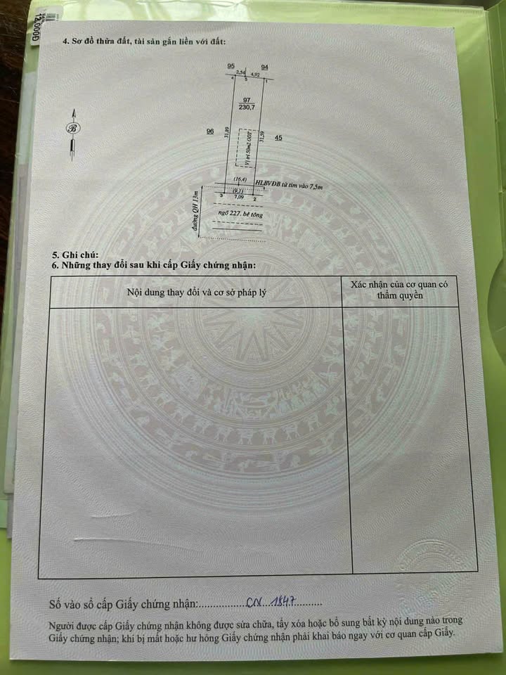 Đất nền Tiến Hưng Đồng Xoài 224m² giá 1.4 tỷ - Cơ hội đầu tư tuyệt vời!