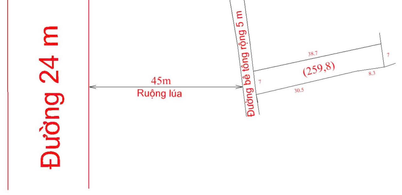 Đất nền tiềm năng tại phường Long Sơn, thị xã Thái Hòa 266m² giá 1.6 tỷ - Đầu tư sinh lời ngay!