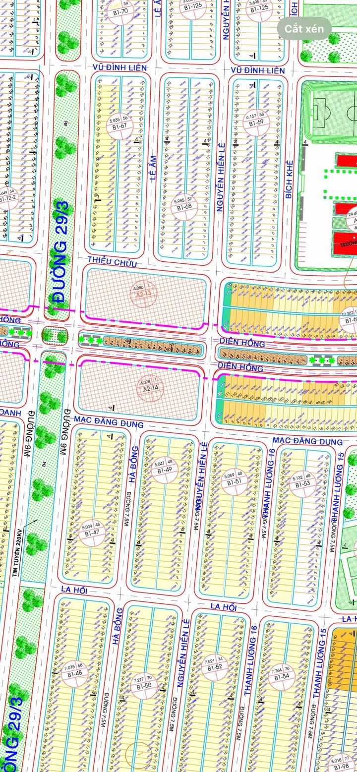 Nhà 3 tầng đường 29/3, Hòa Xuân, Đà Nẵng 110m² giá 10 tỷ - Vị trí đắc địa gần Diên Hồng!