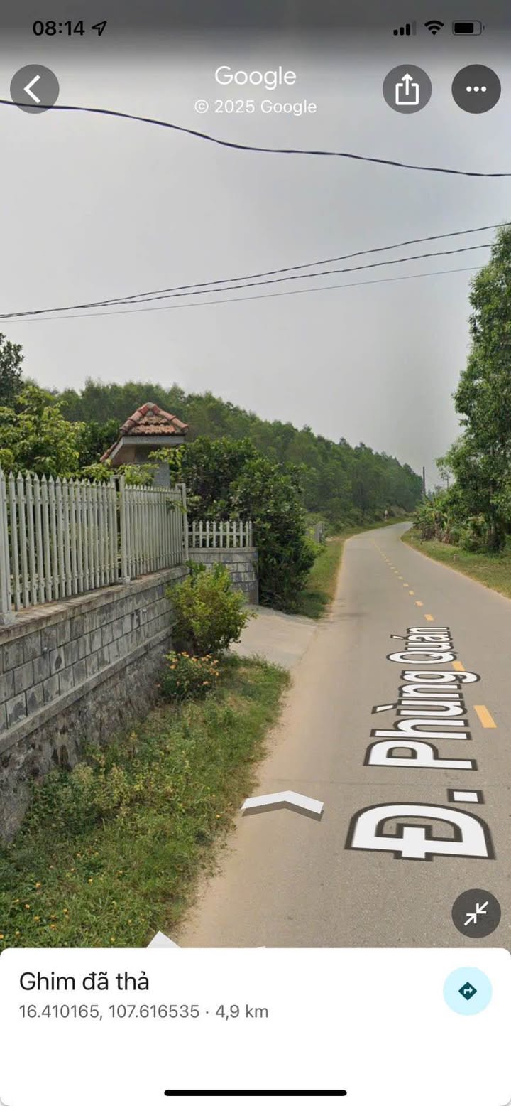 Đất Mặt Tiền Phùng Quán - Thủy Dương 1066m² giá 4.264 tỷ - Cơ hội đầu tư tuyệt vời!