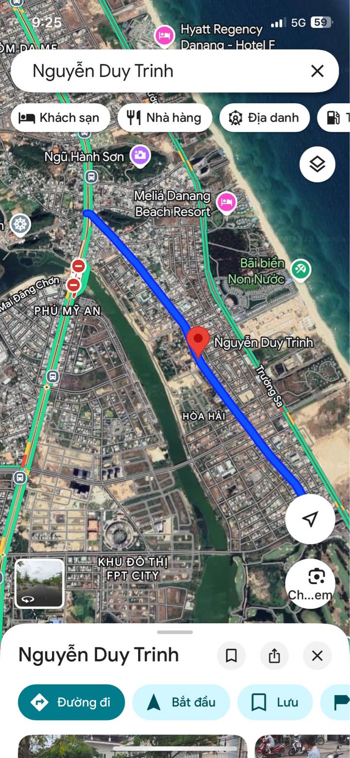 Đất nền Nguyễn Duy Trinh, Đà Nẵng 212m² - Vị trí đắc địa gần biển!