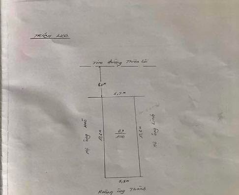 Đất mặt đường Thiên Lôi 102m² giá 12 tỷ - Vị trí đắc địa, kinh doanh thuận lợi!