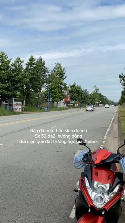 Đất mặt tiền đường DA2, Thới Hòa, Bến Cát 160m² giá 2.5 tỷ - Đầu tư sinh lời ngay!