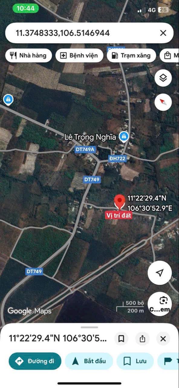 Đất nền Dầu Tiếng 4800m² giá chỉ 2 tỷ - Sổ đỏ chính chủ ngay!