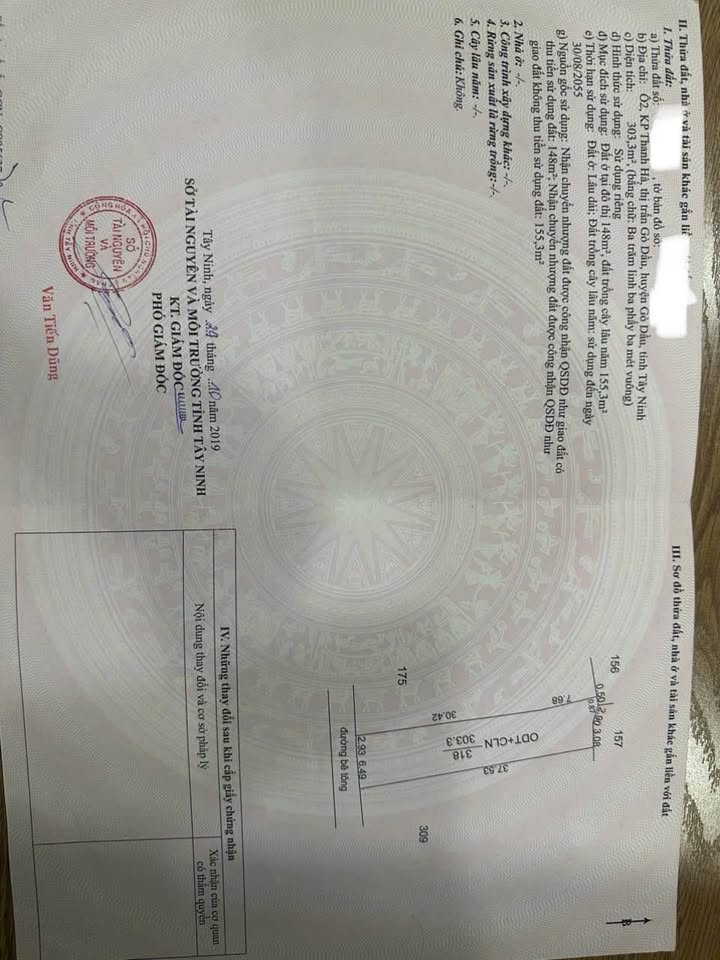 Đất nền khu phố Thanh Hà, Gò Dầu 303m² giá 2.5 tỷ - Đầu tư sinh lời ngay!