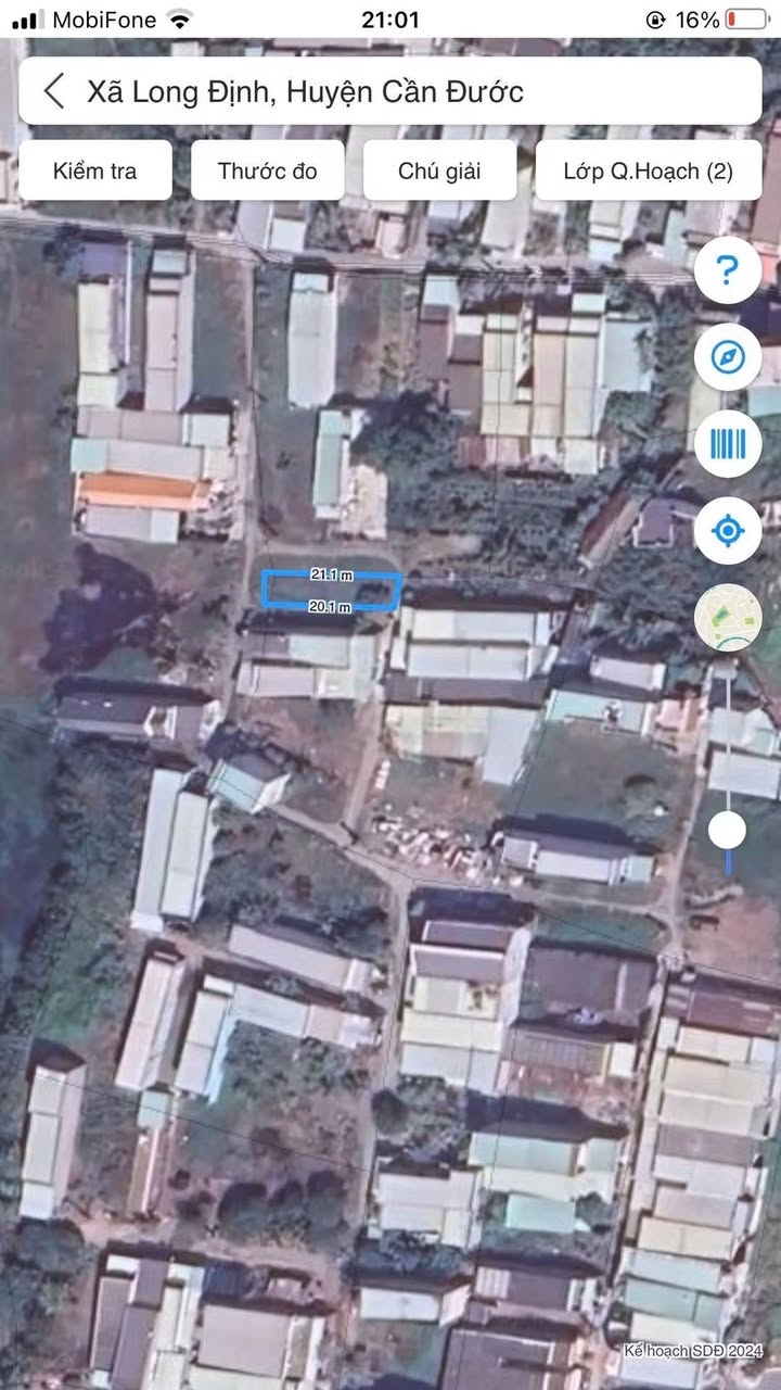 Đất nền Long Định, Cần Đước 105m² giá 1.25 tỷ - Lô góc 3 mặt tiền tuyệt đẹp!