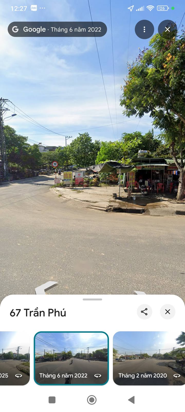 Nhà cho thuê 2 mặt tiền đường Trần Phú, TP Tam Kỳ - Kinh doanh và sinh sống thuận lợi!