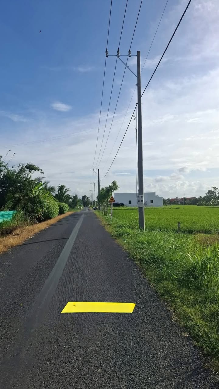 Đất nền 50m² mặt tiền đường nhựa, Gò Công Tây chỉ 480 triệu - Sổ hồng chính chủ!