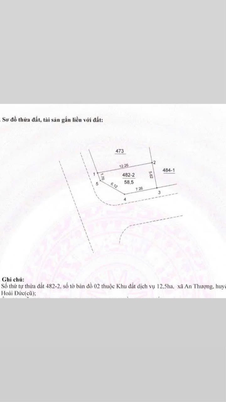 Đất lô góc dịch vụ An Thượng 58m² giá chỉ 1.7 tỷ - Đầu tư sinh lời ngay!