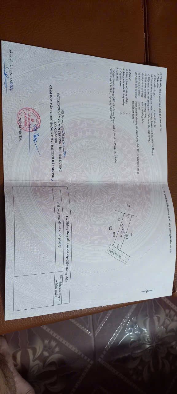 Đất nền Thôn Tháng, Đoàn Thượng, Gia Lộc 95m² giá 1 tỷ - Vị trí đẹp, tiện ích đầy đủ!