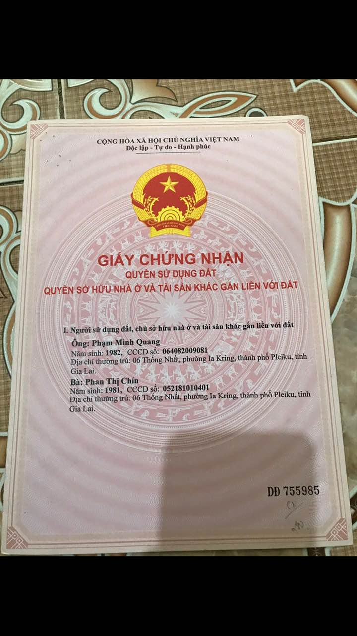 Đất mặt tiền đường Hàm Nghi, TP Pleiku 600m² giá 3 tỷ - Cơ hội đầu tư hấp dẫn!