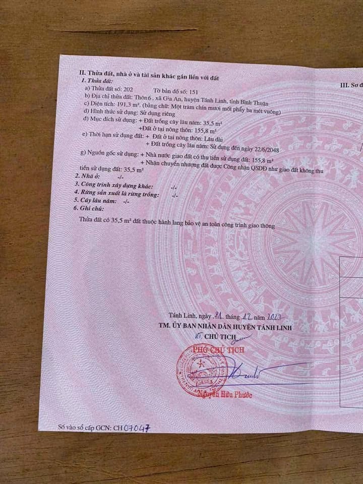 Nhà bán khu vực Gia An, Tánh Linh 180m² - Mặt tiền đường lớn, đông dân cư!