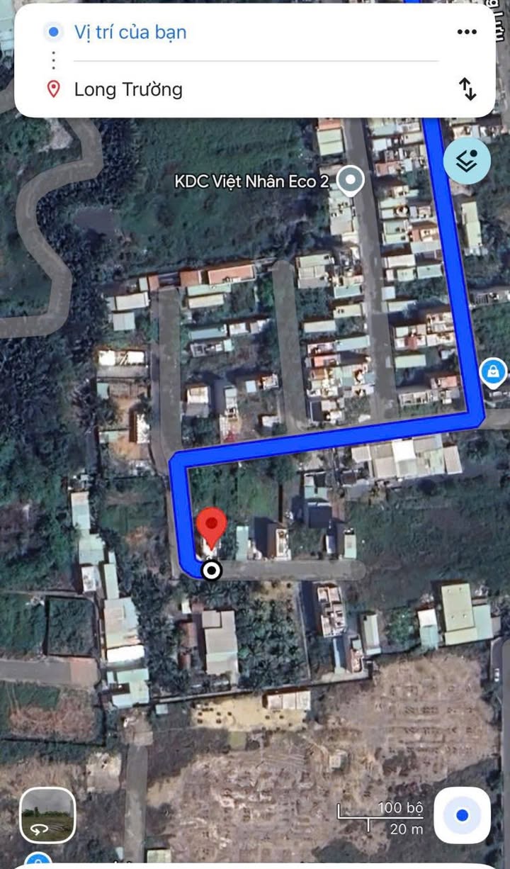 Đất thổ cư Hẻm 47 Trường Lưu, P. Long Trường, Q. Thủ Đức 53m² - Pháp lý rõ ràng, giá 3,2 tỷ!