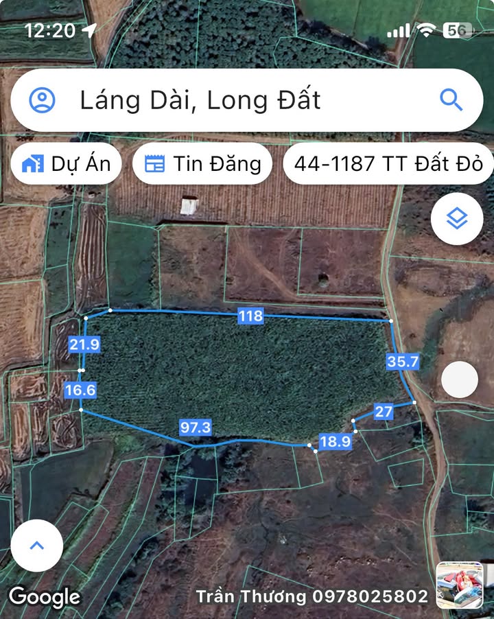 Đất Farm 6 xào Láng Dài Bà Rịa - Vũng Tàu giá 3.49 tỷ - Đầu tư sinh lời ngay!