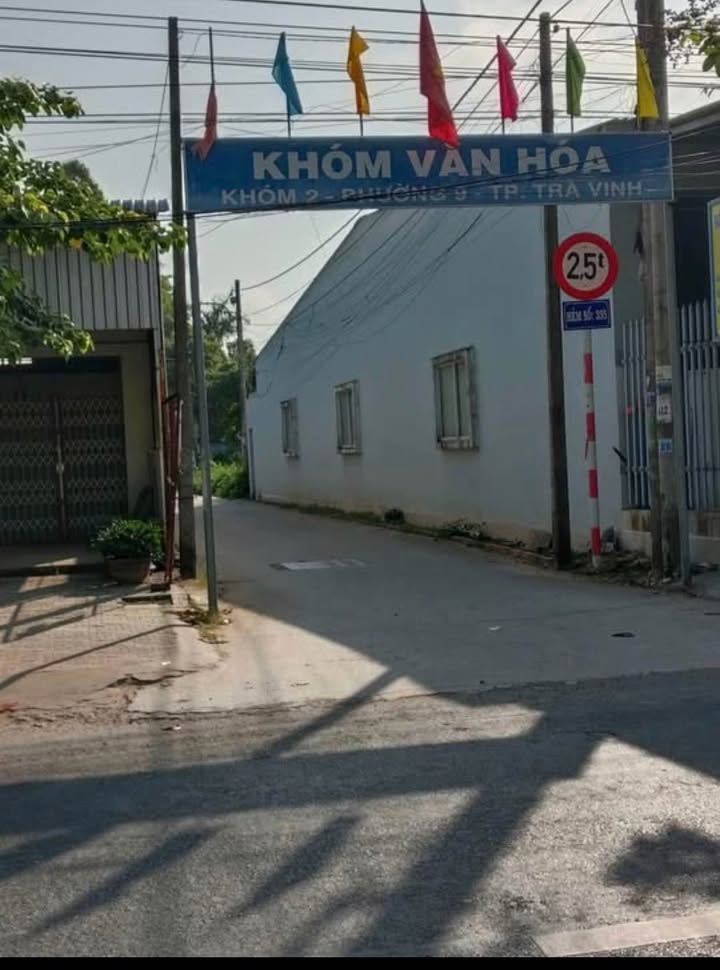 Đất nền khóm 2, phường 9, Trà Vinh 105m² giá 500 triệu - Cơ hội đầu tư hấp dẫn!