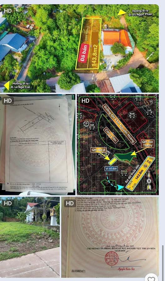 Đất thổ cư kiệt 86 Lê Ngô Cát, 143.8m² giá 1.86 tỷ - Cơ hội đầu tư tuyệt vời!