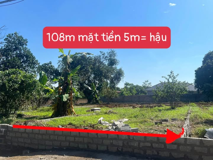 Đất nền Hòa Sơn Lương Sơn 107m² chỉ 1 tỷ - Cơ hội đầu tư hấp dẫn!