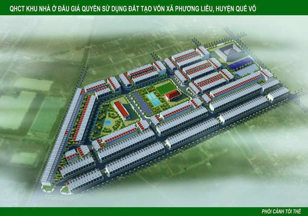 Lô đất Phương Liễu, Quế Võ, Bắc Ninh 90m² giá chỉ 3 tỷ - Kinh doanh thuận lợi!