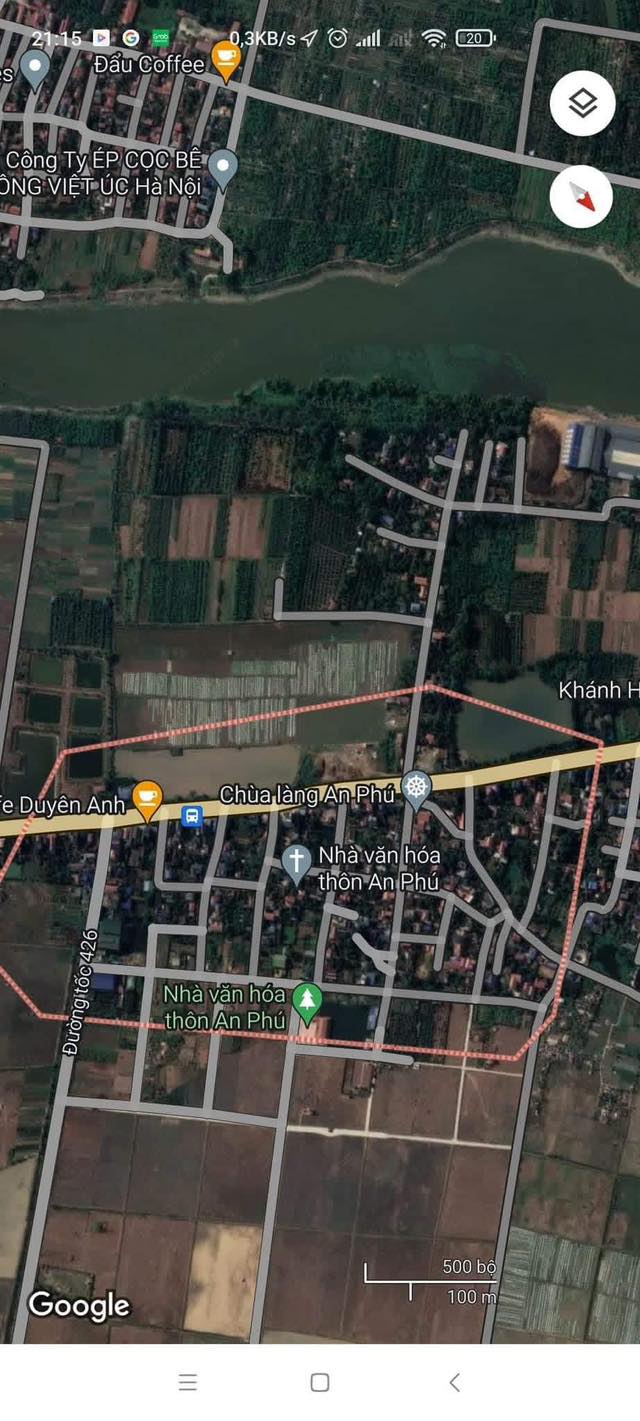 Đất mặt đường QL 21B, xã Hòa Phú 40m² giá 2 tỷ - Kinh doanh lý tưởng!