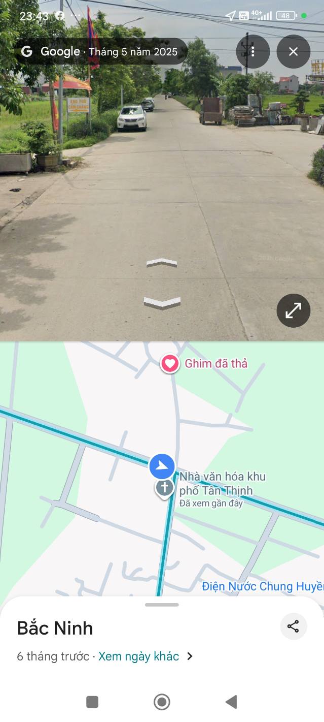 Đất nền lô góc 2 mặt tiền khu phố Cẩm Chàng, Bồng Lai, Bắc Ninh 81m² - Đầu tư sinh lời ngay!