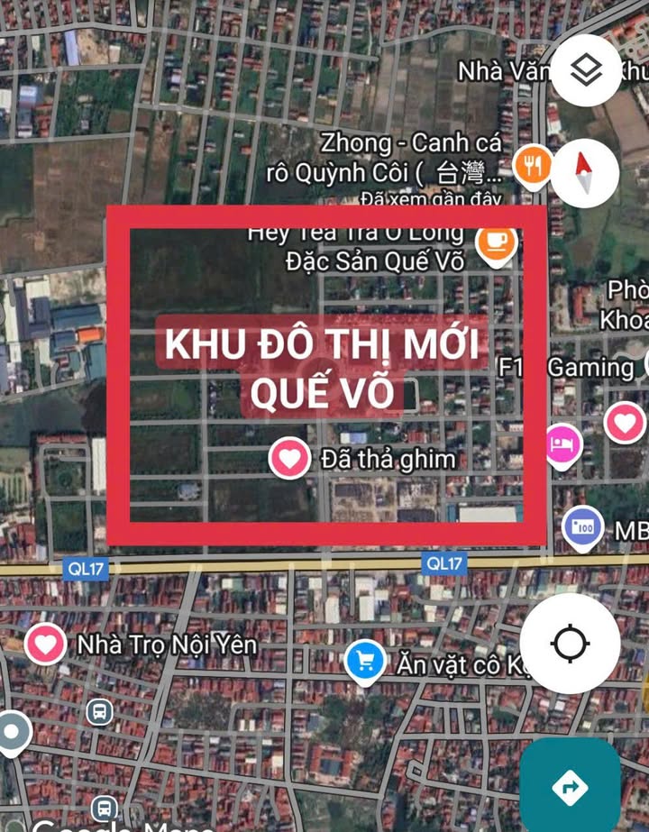 Đất KDT Tùng Bách - Phương Liễu, Quế Võ, Bắc Ninh 104m² giá 5 tỷ - Đầu tư sinh lời hấp dẫn!