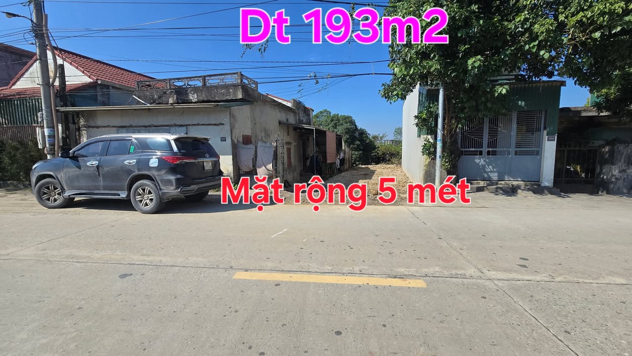 Lô đất mặt tiền Kinh Doanh Tân Thanh 193m² giá 2.98 tỷ - Đầu tư sinh lời tuyệt vời!