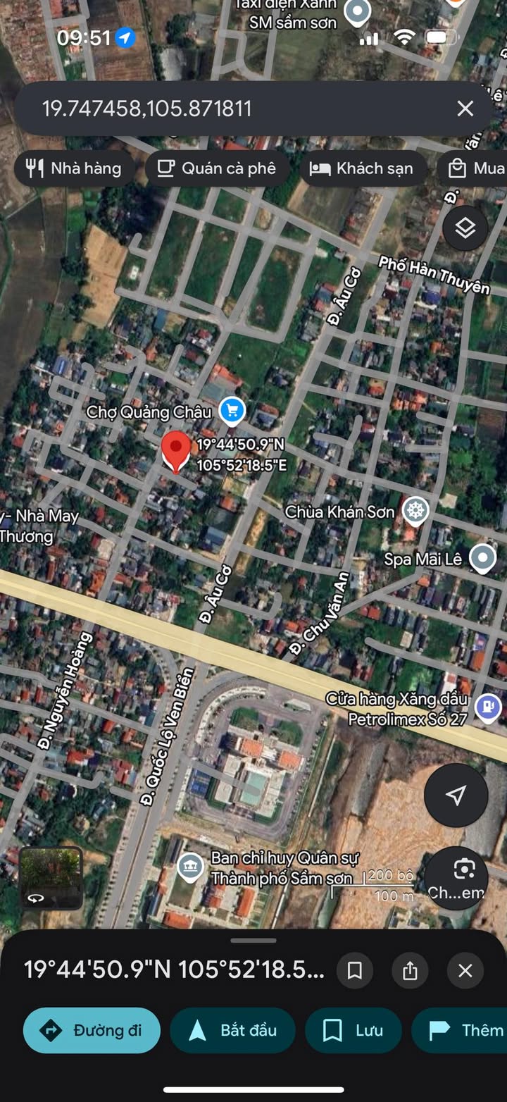 Nhà cấp 4 2 mặt tiền tại Quảng Châu, Sầm Sơn 71m² - Giá chỉ 900 triệu!