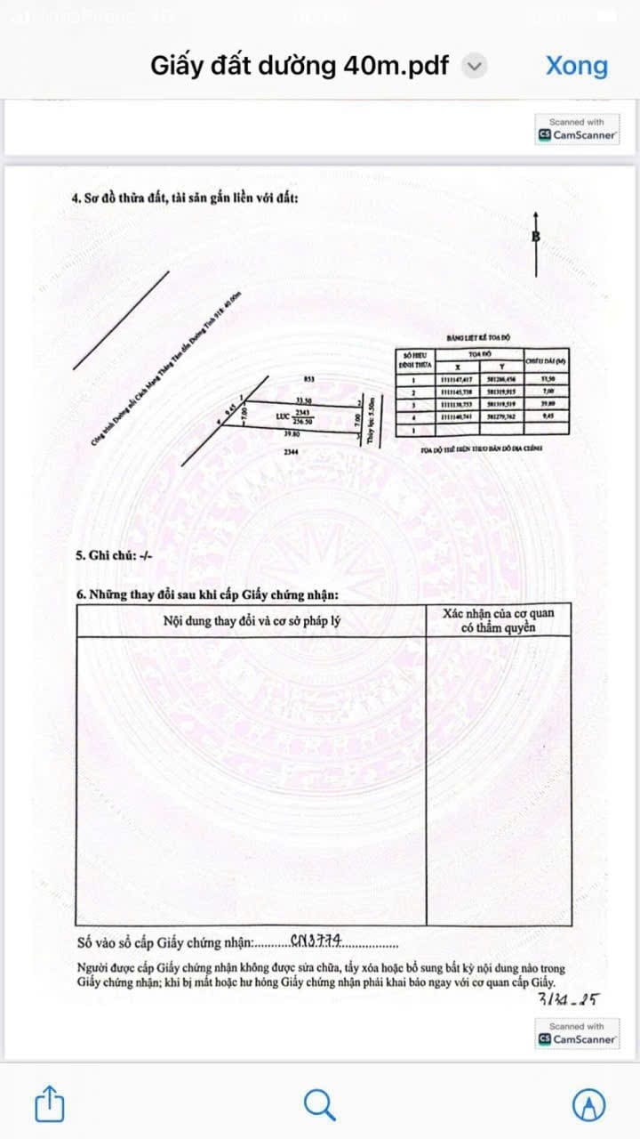 Đất nền 256m² mặt tiền đường Lê Phước Thọ - Giá 5.5 tỷ, gần AEON Mall!