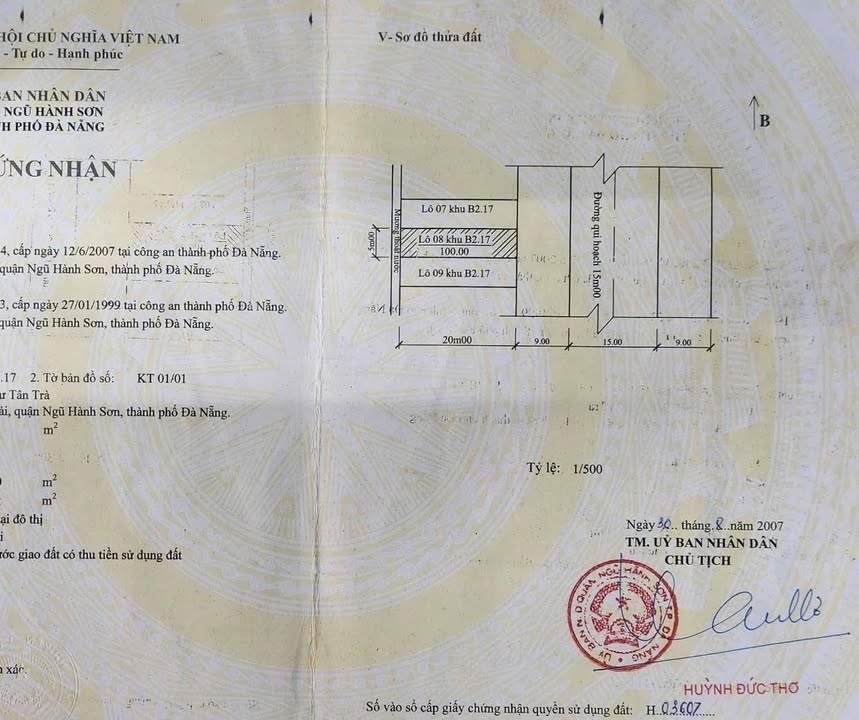 Nhà 2 tầng mặt tiền đường Trường Sa - Ngũ Hành Sơn 100m² giá 10 tỷ - Vị trí đắc địa ngay cạnh Newtown Diamond!