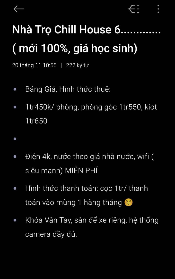 Cho thuê phòng trọ Tân Phú Đồng Xoài giá sinh viên - Địa điểm lý tưởng cho bạn