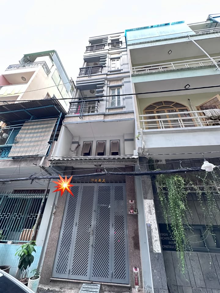 Nhà phố Nguyễn Hiền Thuật Quận 3 34m² giá 8 tỷ - Sổ đỏ chính chủ, hẻm xe hơi!