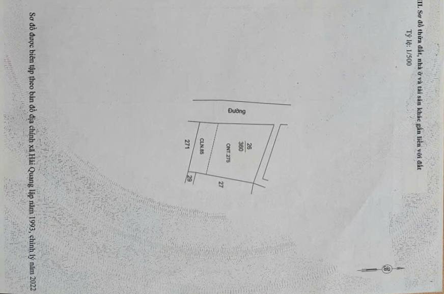 Đất nền Hải Quang, Hải Hậu 95m² giá 1.2 tỷ - Vị trí đẹp, thuận lợi kinh doanh!