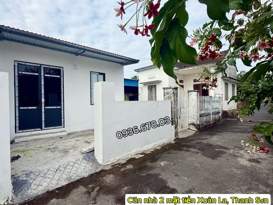 Nhà 2 mặt tiền Xuân La, Thanh Sơn 109m² giá 1.2 tỷ - Cơ hội hiếm có!