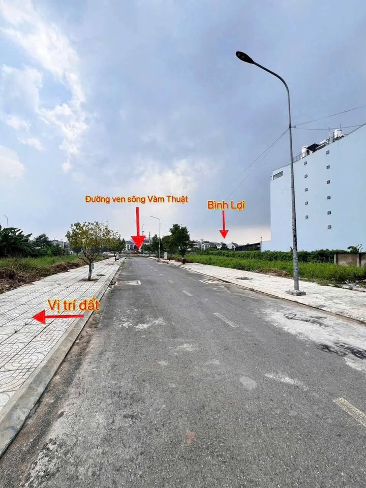 Bán đất An Phú Đông Quận 12 - 3 lô đất thổ cư ven sông, giá chỉ từ 6.1 tỷ