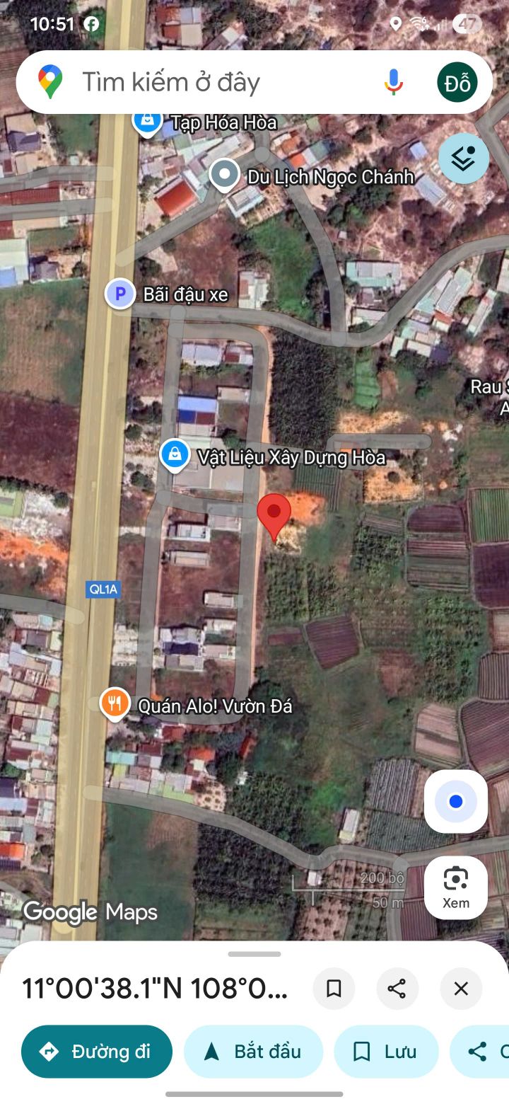 Đất thổ cư 200m² tại Hàm Đức 1.300m² - Giá chỉ 1.5 tỷ!