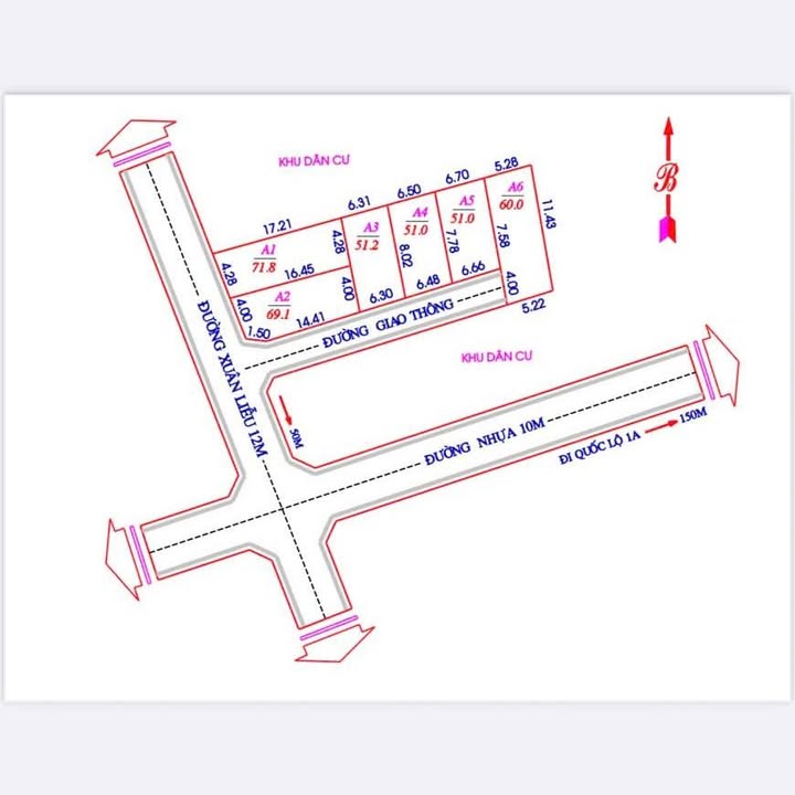 Đất nền Xóm 2 Nghi Kim 51m² giá 1.3 tỷ - Cơ hội đầu tư sinh lời