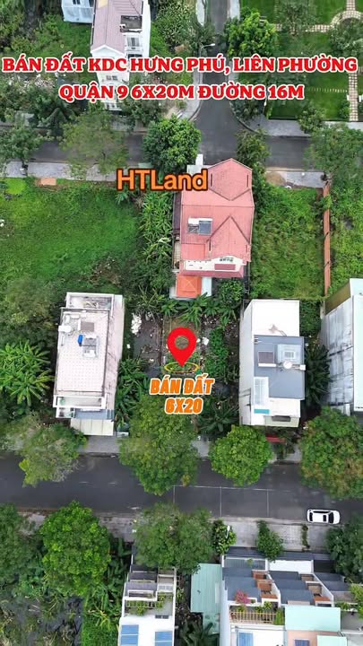 Đất nền KDC Hưng Phú Quận 9, 120m² giá 10 tỷ - Vị trí đắc địa, pháp lý hoàn chỉnh!