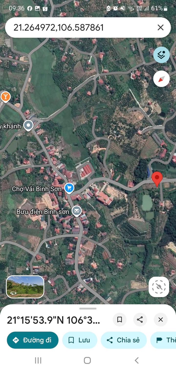 Đất nền xã Bình Sơn, Lục Nam, 120m² - Vị trí trung tâm, giá tốt!