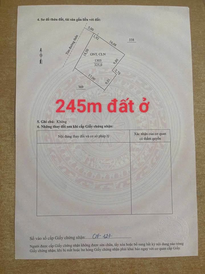 Đất xây nhà vườn Quảng Hòa - Quảng Xương 325m² chỉ 1.95 tỷ - Cơ hội đầu tư hấp dẫn!