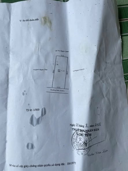 Đất thổ cư 100% Tương Bình Hiệp 280m² giá 3 tỷ - Sổ hồng chính chủ!