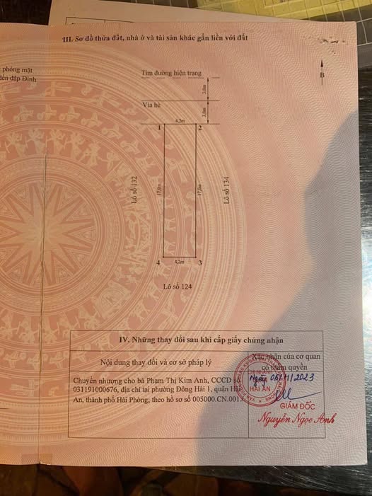 Đất nền TĐC Vườn Mơ Hải Phòng 71.4m² - Giá tốt, vị trí sầm uất!