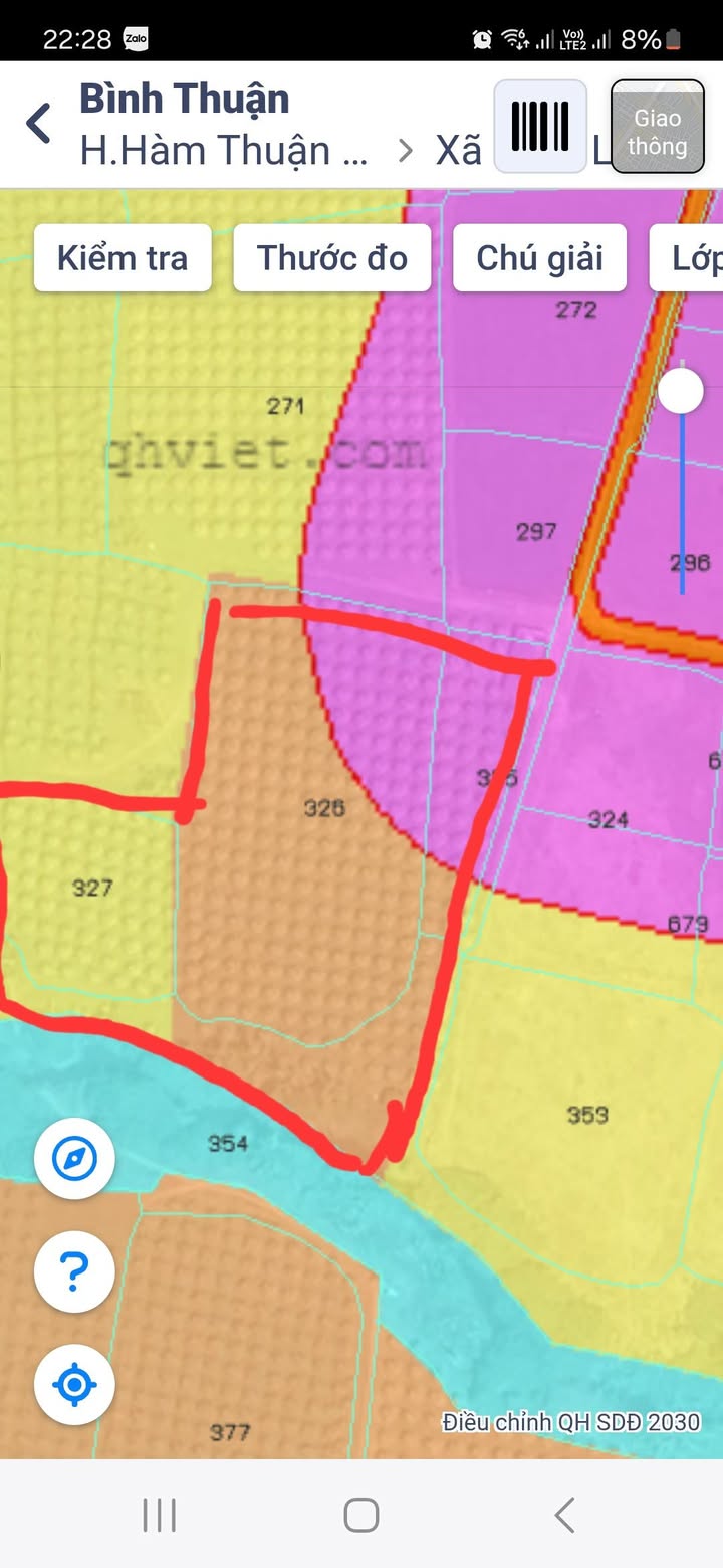 Đất nền Hàm Liêm 2100m² giá thỏa thuận - Sổ đỏ chính chủ