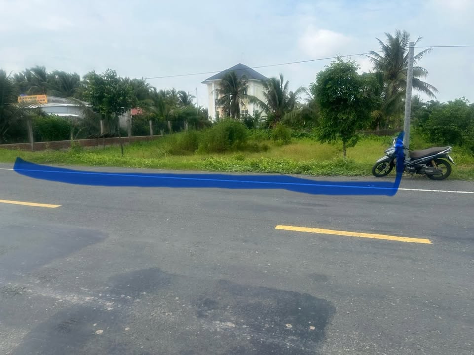 Đất mặt tiền đường tỉnh 883, Châu Thành, Bến Tre 621m² giá 2.8 tỷ - Sổ hồng chính chủ!