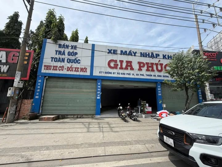 Mặt bằng kinh doanh mặt tiền ĐT743 Dĩ An 538m² giá 45 triệu - Vị trí vàng sầm uất!