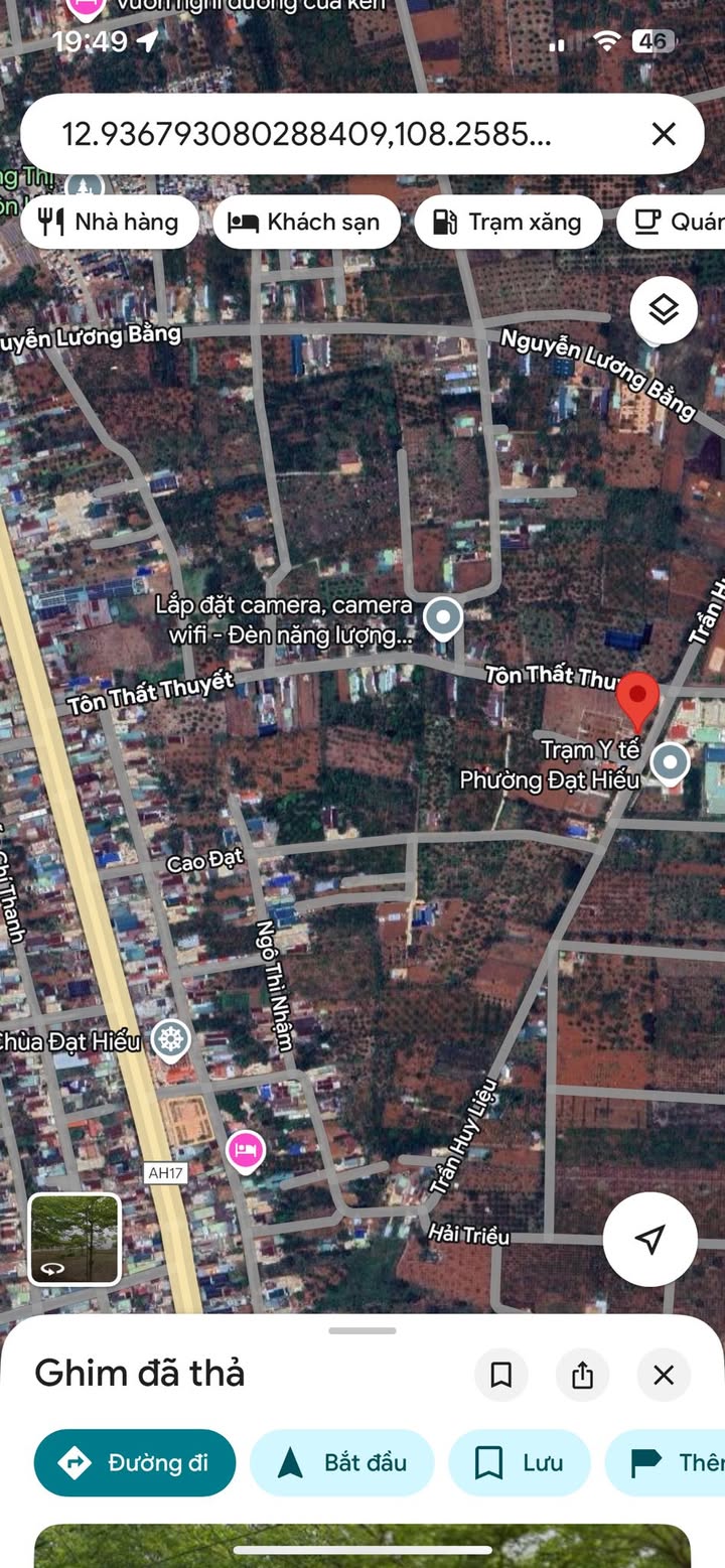 Đất mặt tiền đường Trần Huy Liệu, Buôn Hồ 150m² giá 1.19 tỷ - Cơ hội đầu tư hấp dẫn!