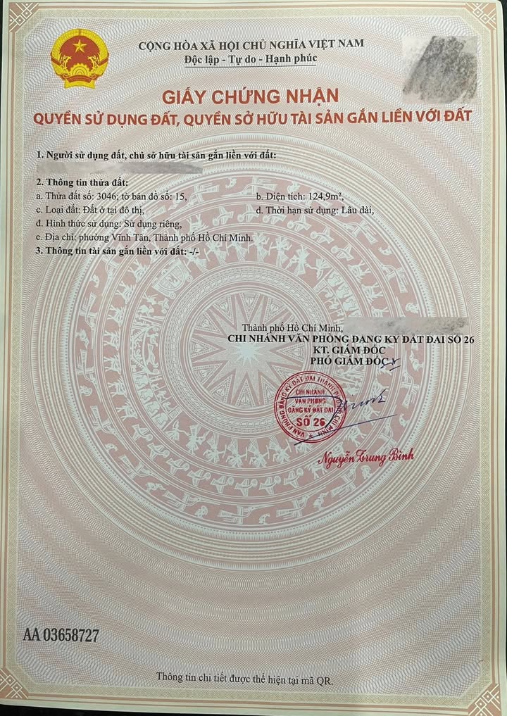 Đất nền 125m² đường NB9A, Vĩnh Tân, Tân Uyên - Giá chỉ 2.35 tỷ!